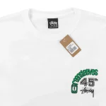 Stüssy × Greensleeves T-Shirt celebrating 45 years of Greensleeves